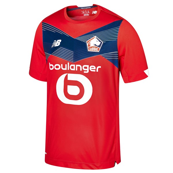 Thailande Maillot Football Lille Domicile 2020-21 Rouge